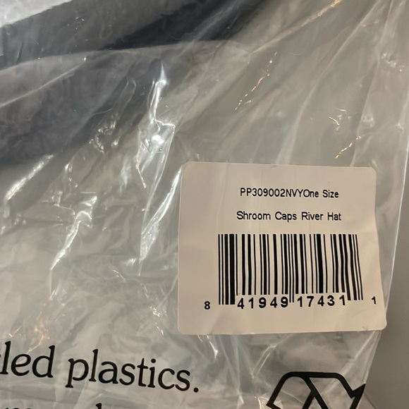 Parks Project Shroom Caps River Hat, Navy, One Size, NWT - Picture 9 of 9